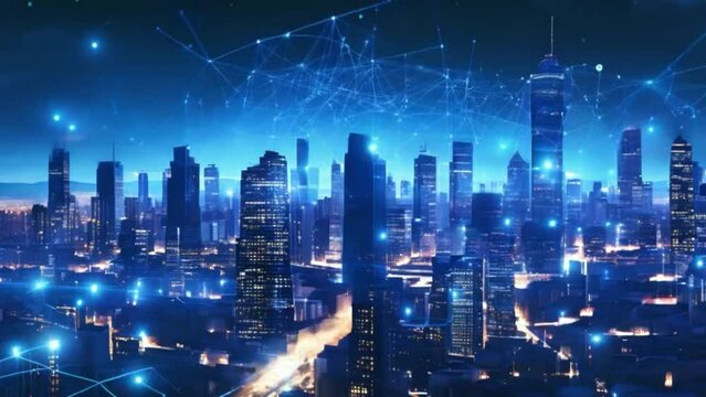 city in the night telecom digital