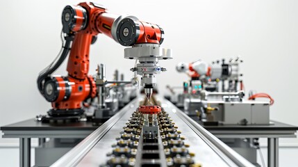 machine that is working on a conveyor belt