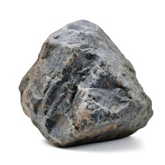Fototapeta premium stone isolated on white background