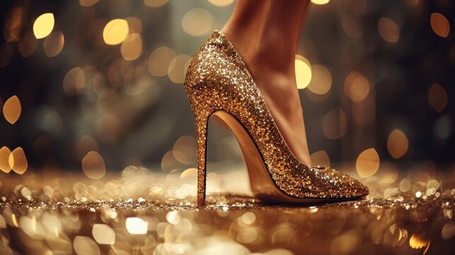 All gold heels hotsell