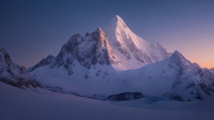 Fototapeta premium Beautiful view of the mountain. Mountain landscape. The beauty of nature.