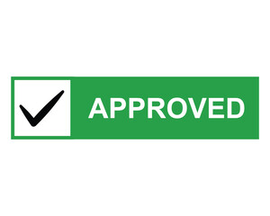 approve button on white background. approve button  sign