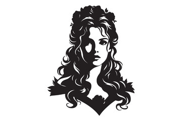 Bella Shilouette Vector Illustration
