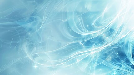 Fototapeta premium Light blue abstract background.