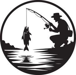 fishing on the lake