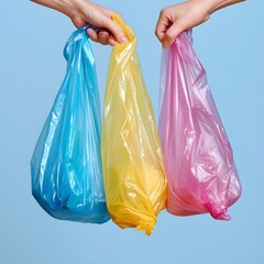 hand holding a paper bag