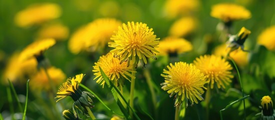 Fototapeta premium How to Make Dandelions Thrive
