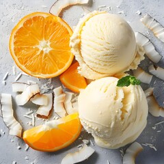 ice cream dessert