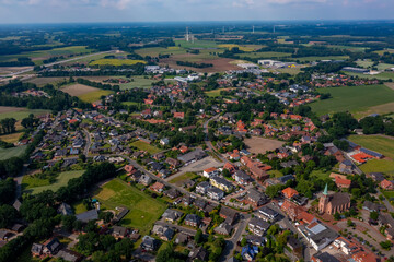 Holdorf in Niedersachsen aus der Luft