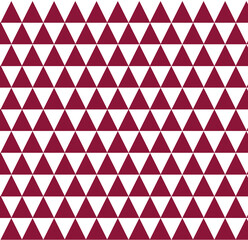 striking background made up of triangles in the colors of Qatar's flag, maroon and white. This unique and vibrant design creates a dynamic visual effect perfect for any project celebrating Qatari cult