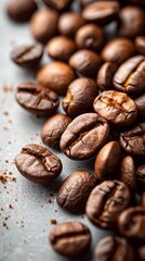 Naklejka premium coffee beans