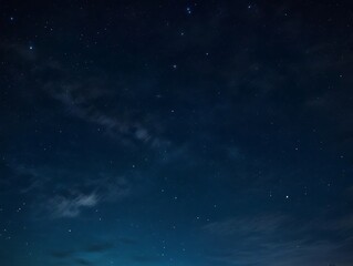 night sky with stars