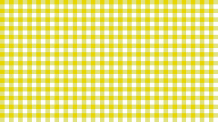 Sunshine Checkered Elegance: A Seamless Yellow Gingham Pattern