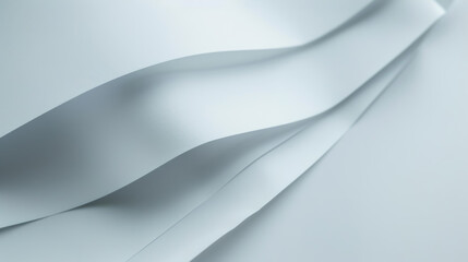 Folded Stationery Sheet Closeup