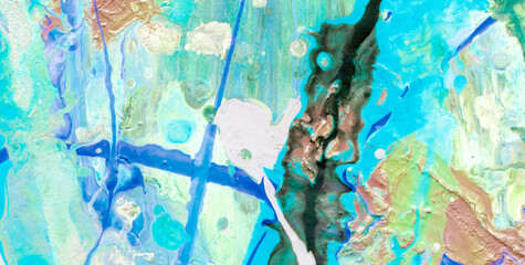 Vibrant and Dynamic Abstract Delight with a Multitude of Colors and Patterns
