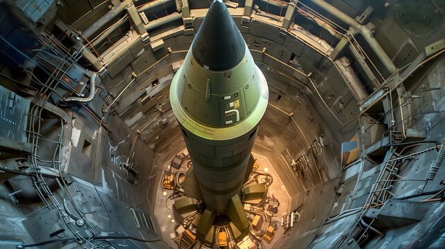 Misil nuclear en un silo