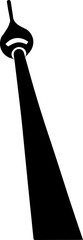 Berlin Tv Tower Silhouette © Lanksydesign