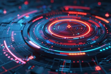 Cyber Threat Intelligence Concept - Collection and Analysis of Information about Ongoing and Potential Cyber Attacks - 3D design