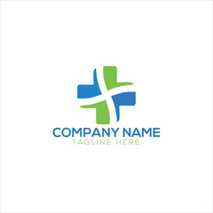 Obraz premium health care logo creative design people plus sign symbol 