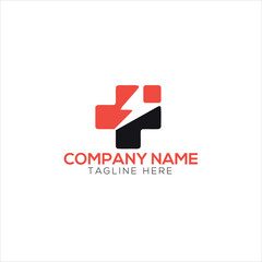 digital medic logo designs template, healthcare logo
