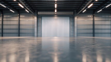 Warehouse concept background