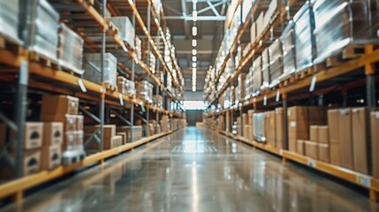 Warehouse background design