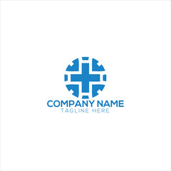 medical pharmacy logo, health care logo design vector.
