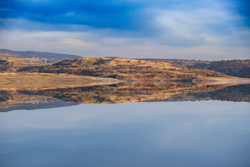 Lake and Steppes in Anatolia