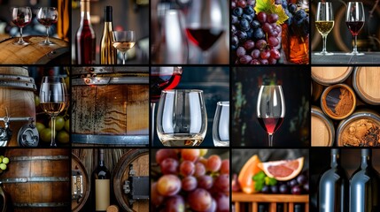 Wine concept background design