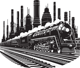 train Illustration Vector  © Graphicistock