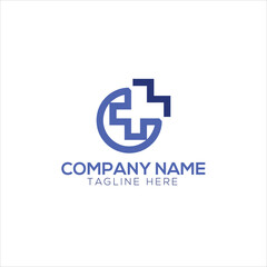 Medical logo, cross logo, medical center logo, health symbols
