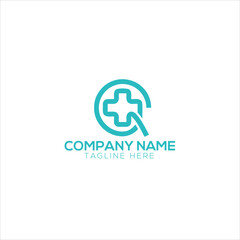 Medical logo Helping hands pharmacy sign symbol
