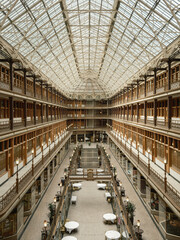 Interior of The Arcade, Cleveland, Ohio