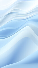 Abstract Image Pattern Background, Gentle Wave Patterns in Light Blue and White, Texture, Wallpaper, Background, Cell Phone Cover and Screen, Smartphone, Computer, Laptop, 9:16 and 16:9 Format - PNG