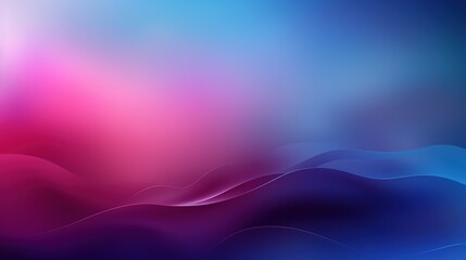 Naklejka premium Blurred color gradient purple pink blue grainy color gradient background