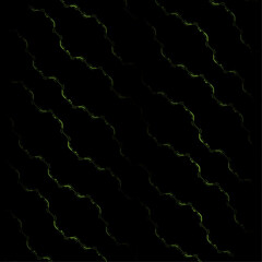 Futuristic neon pattern decoration background black and green minimalist cyberpunk style