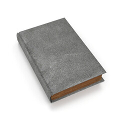 Vintage book isolated on white background