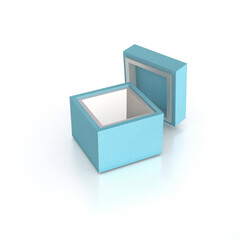 Leather textured luxury gift box