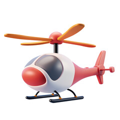Cartoon Helicopter Illustration