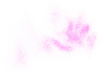 Pink glitter scattered flying isolated on white, background and texture, clipping