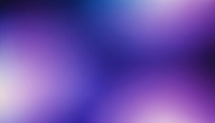 Fototapeta premium blurred color gradient blue purple white grainy color gradient background dark abstract backdrop banner poster card wallpaper website header design