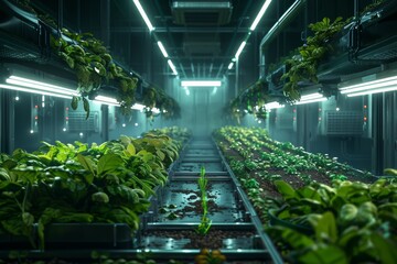 Urban Vertical Farming Facility