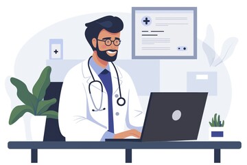 Fototapeta premium Doctor Family Health Medicine