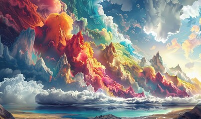 the best wallpaper ever, surreal, breathtaking, vivid, colorful