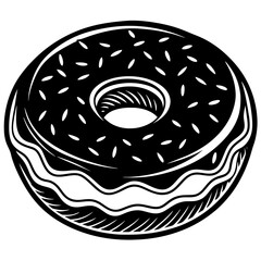 Donut Vector Illustration