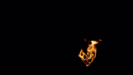 Perfectly looping flames in slow motion, 4k 25p with alpha channel for transparent background, frame right. Very useful for your toolkit. Rendered in slowmo so you can adjust the speed