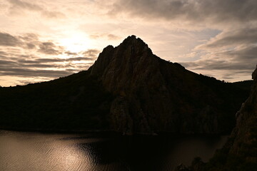 Sunset at Salto del Gitano, Monfragüe National Park, Cáceres, Extremadura