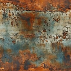 Dark Rusted Metal Texture, Old Grunge Background, Shabby Surface, Grunge, Rough, Textured Steel