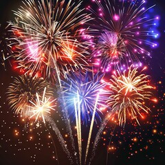 Fireworks at Night