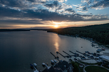 Walloon Lake at sunset